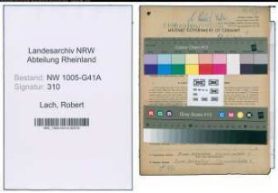 Entnazifizierung Robert Lach , geb. 02.05.1912 (Schlosser)