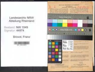 Entnazifizierung Franz Brovot , geb. 18.05.1902 (Rechtsanwalt)