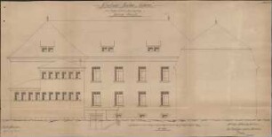 Schulhausneubau Hofweier; Südansicht