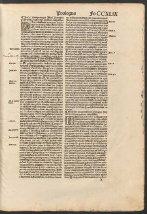 Sequitur prologus in beati hieronymi presbyteri in eosdem quattuor evangleistas.