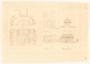 Hausgarten: Lageplan, Grundrisse, Ansichten