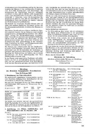 Mitteilung des Deutschen Pädagogischen Zentralinstituts : 5/67 vom 10. Februar 1967