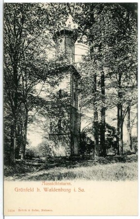 Grünfeld. Aussichtsturm