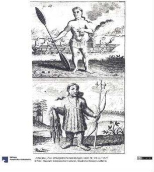 Zwei ethnografische Abbildungen
