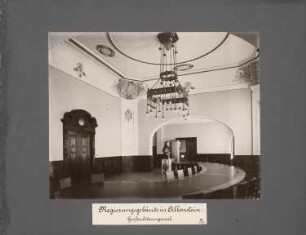 Regierungsgebäude, Allenstein: Großer Sitzungssaal