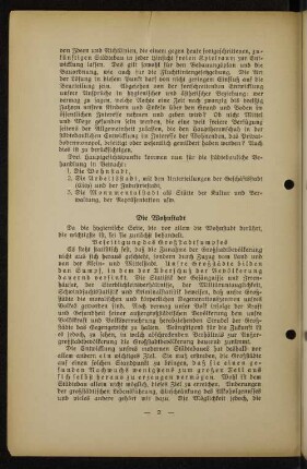 Die Wohnstadt