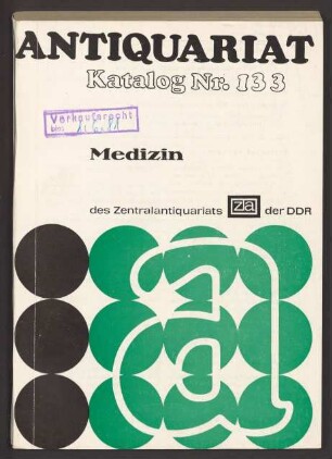 Nr. 133: Medizin