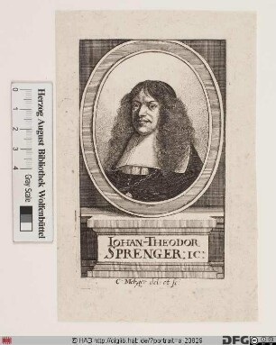 Bildnis Johann Theodor Sprenger