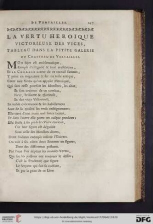 La vertu heroique