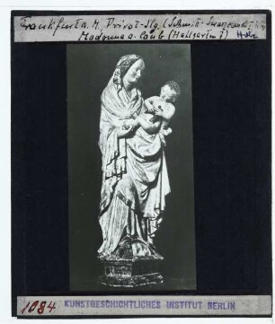 unbekannt (15. Jh.), Schöne Madonna (Kauber Madonna) (Kassel mhk KP 1924/24)
