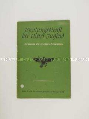 Schulungsheft für Führer des "Jungvolkes"