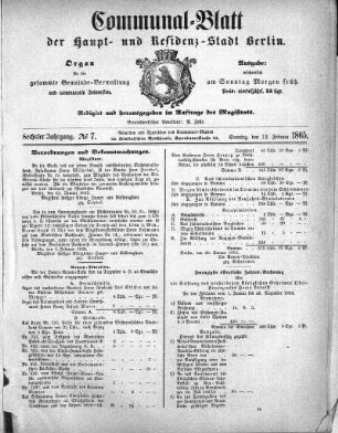 1865,7: No. 7, 12. Februar 1865
