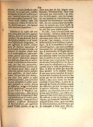 Lettre De Monseigneur l'Archevêque d'Auch au Pape : [A Auch le cinq Juillet 1756.]