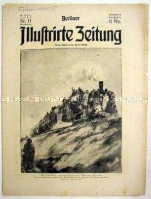 Wochenzeitschrift "Berliner Illustrirte Zeitung" u.a. zu den revolutionären Märzkämpfen in Berlin