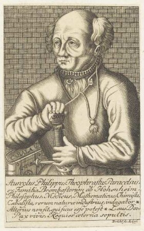 Bildnis des Aureolus Philippus Theophrastus Paracelsus