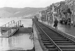 Hochwasser in Zell/Mosel