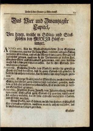 Das Vier und Zwantzigste Capitel ...