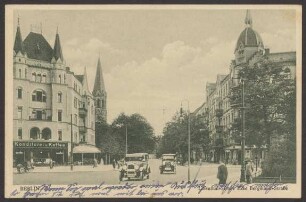 Ansichtskarte Lilienthalstraße, Ecke Bergmannstraße