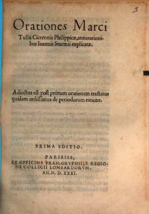 Orationes philippicae
