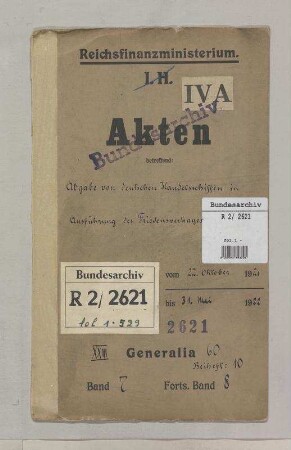 Abgabe von deutschen Handelsschiffen: Bd. 7