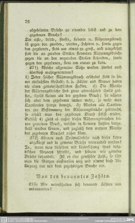 Von den benannten Zahlen