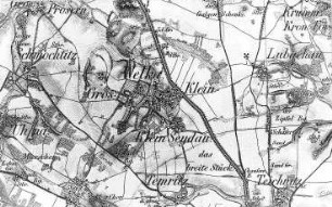 Bautzen-Großwelka. Oberreit, Sect. Bautzen, 1844/46