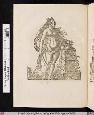 Judith, stehend