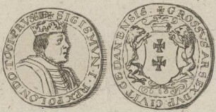 Bildnis von Sigismund I., König von Polen