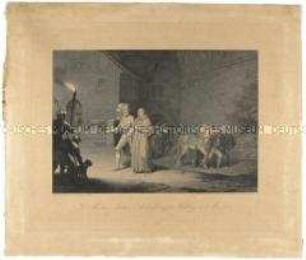 Dr. Martin Luthers Ankunft auf der Wartburg am 4. Mai 1521 (Folge von Schwerdgeburth)