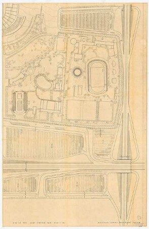 Sportfield Kairo: Schwimmstadium 1:1000