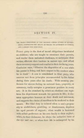 Section IV. The moral philosophy of the Chinese ...