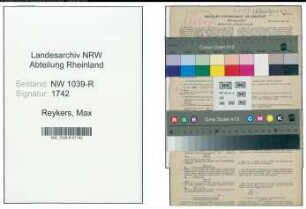 Entnazifizierung Max Reykers , geb. 11.01.1890 (Faerbereidirektor)