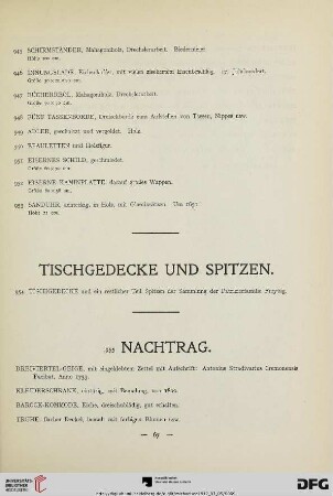 Nachtrag (Nr. 955)