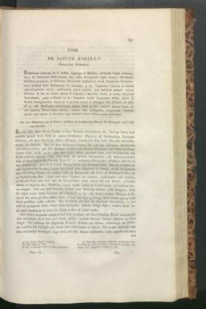 XVIII. De Sancto Eskillo Relatio Svecica.
