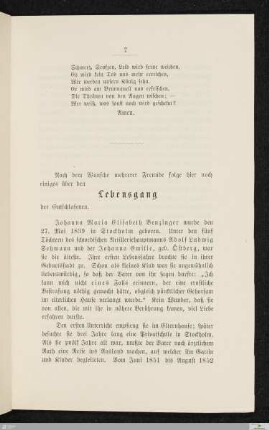 Lebensgang