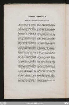 Notitia Historica De Epistolis Suaresii Circa Olisiponense Interdictum.
