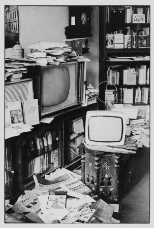 In der Wohnung des Schriftstellers Richard Pietraß
