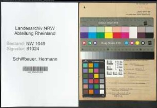 Entnazifizierung Hermann Schiffbauer , geb. 25.03.1882 (Gastwirt)