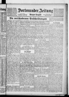 Dortmunder Zeitung. 1874-1939