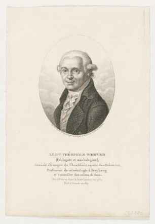 Bildnis des Abram. Théophile Werner