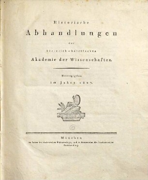 Die drey großen Synoden der Agilolfingischen Periode zu Aschheim, Dingolfing und Neuching, [Hauptwerk]