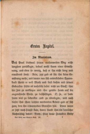 Der Erbe von Betty's-Ruh : Roman, 4