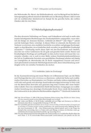 V.3 Wehrhaftigkeitsphantasien?