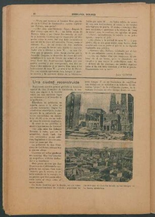Una ciudad reconstruida