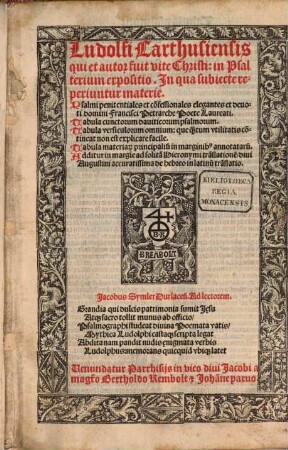 In Psalterium expositio