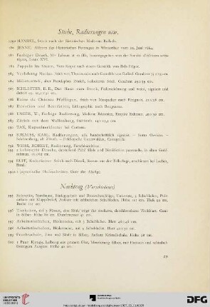 Stiche, Radierungen usw. (Nr. 579a-594a)