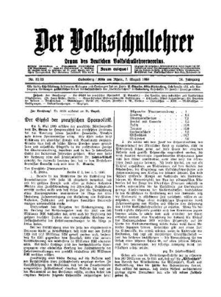 Der Gipfel der preußischen Sparpolitik