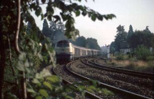Lindau-Aeschach Lok 218 401 D-Zug ZH-M SBB-Wagen