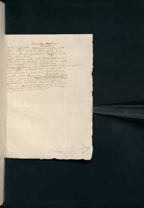 Handschriftliche Notizzettel