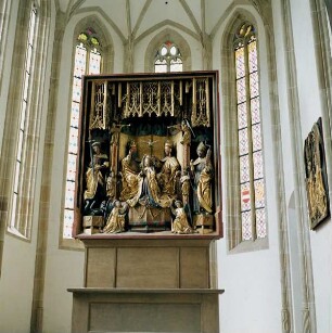 Retabel: Marienkrönung